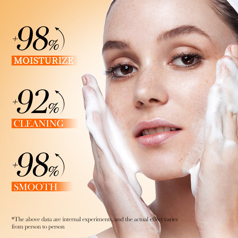 5X Vitamin C Face Cleanser - Deep Clean Gentle & Refresh for Radiant, Healthy-Looking Skin