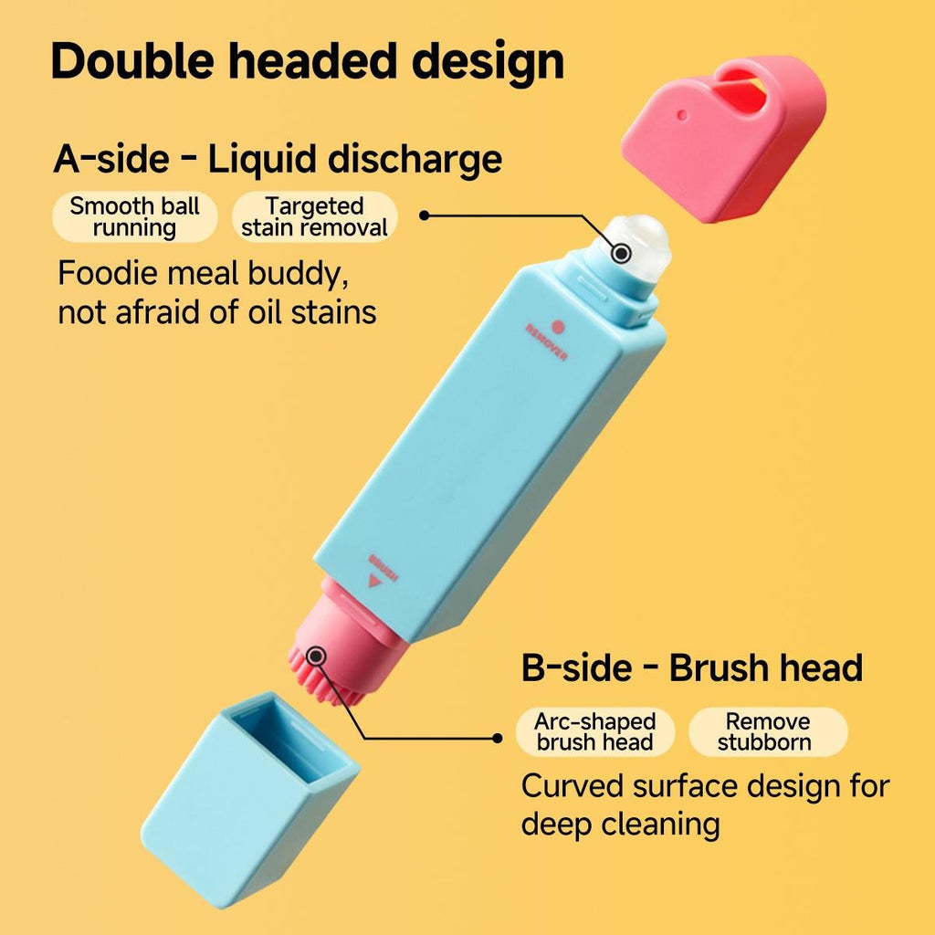 3 - in - 1 Portable Stain Treater Pen, 2 Count: Instant Spot Remover for Baby Clothes, Travel & Home - HONLINK