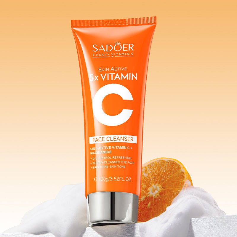 5X Vitamin C Face Cleanser - Deep Clean Gentle & Refresh for Radiant, Healthy - Looking Skin - HONLINK
