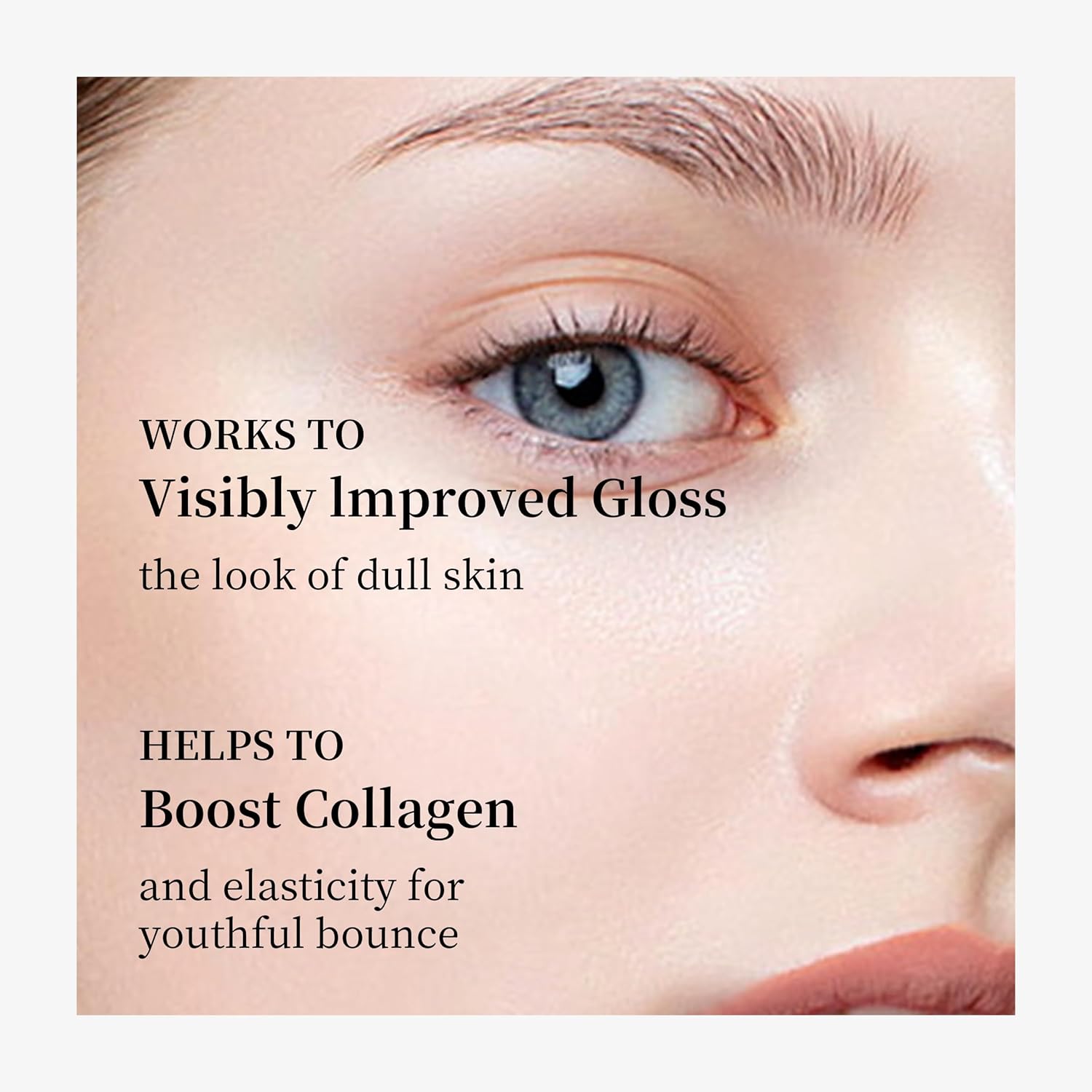 Vitamin C Gloss Serum korean - Stabilized Complex with Hyaluronic Acid & Centella Dull Facial Skin,Uneven Tone,Fine Lines,Pores, Dry Skin,TK Popular Skincare,Unique Gift for Women
