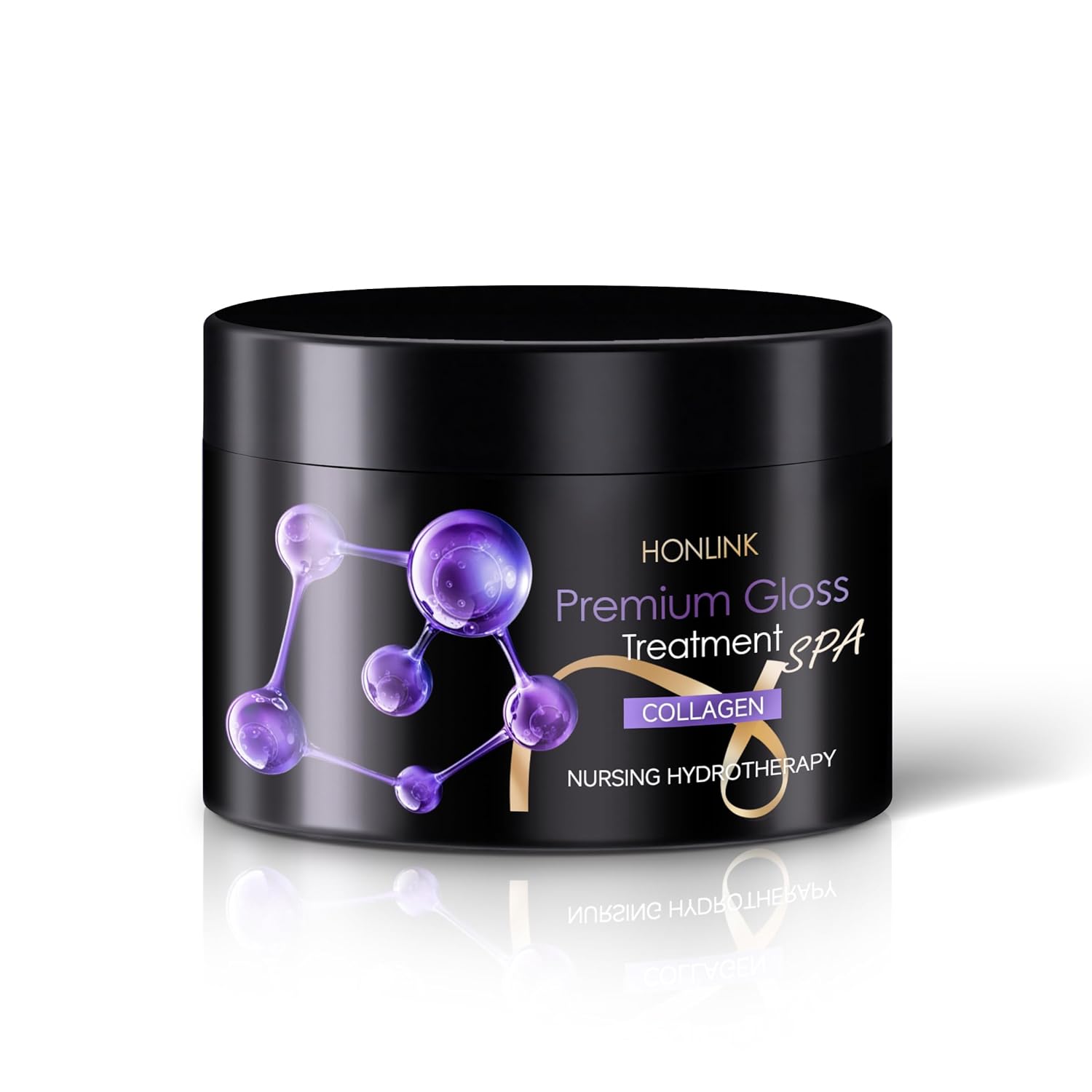 Collagen Hair Treatment Deep Repair Conditioning Argan Oil Collagen Hair Mask Essence for Dry Damaged Hair All Hair Types 300ml