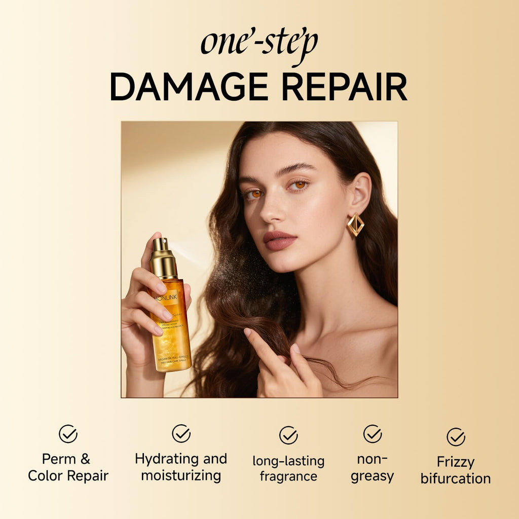 Argan Oil Multi - Purpose Hair Care Spray - HONLINK