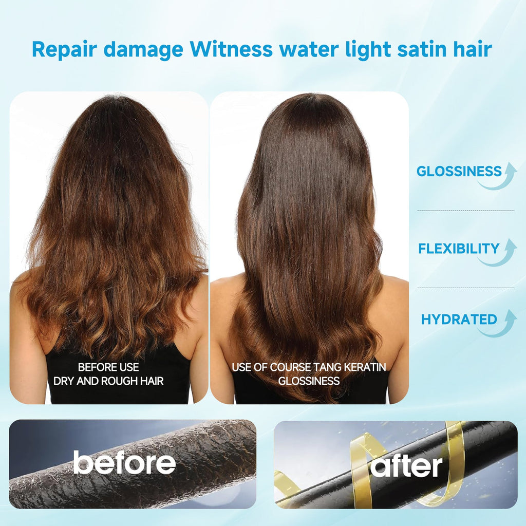 Polypeptide Keratin Hair Restoring cream - Repair dry hair, Promote hair growth,Hydrating Smooth - HONLINK