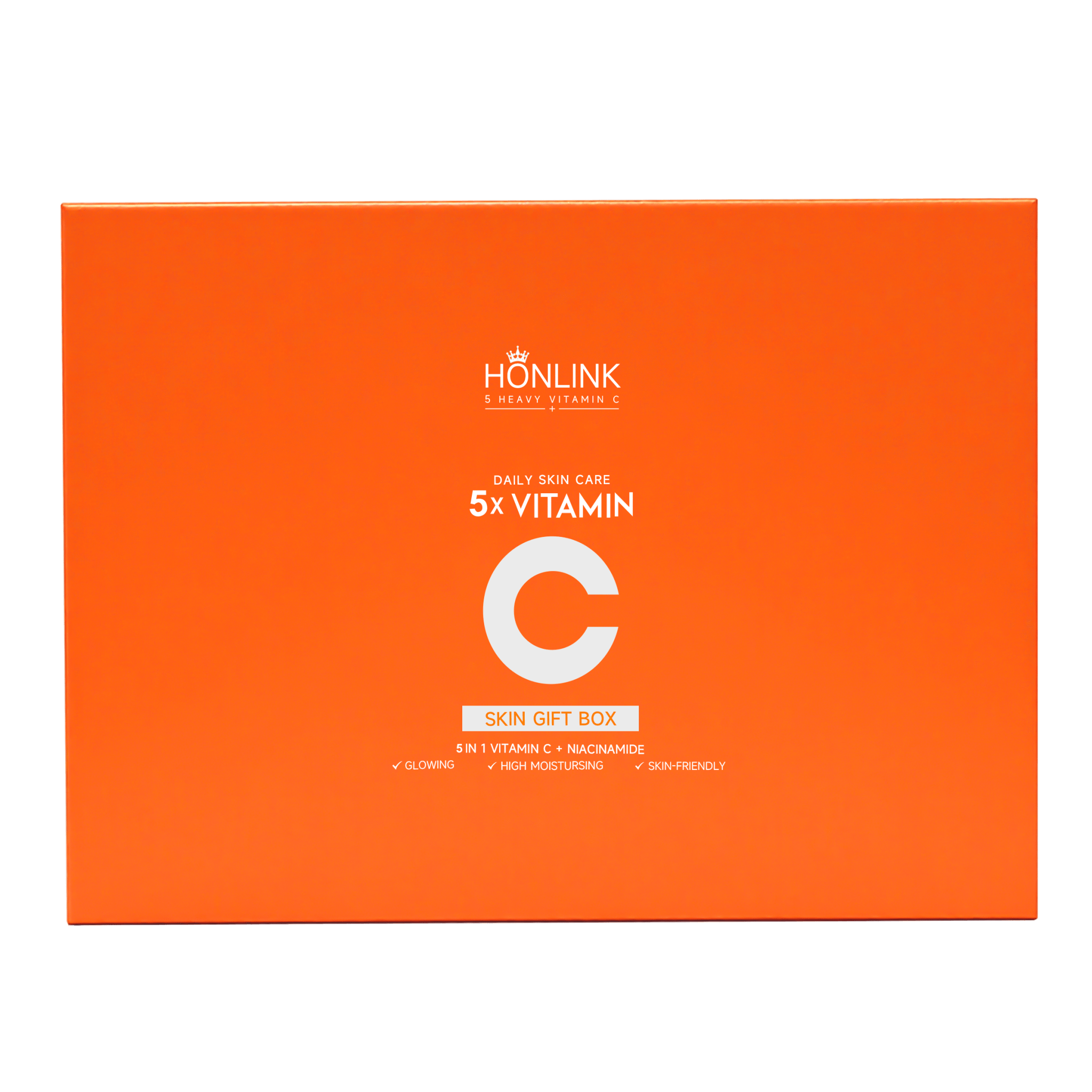 HONLINK 5X Vitamin C Skincare Set for Moisturizing & Anti - aging - HONLINK