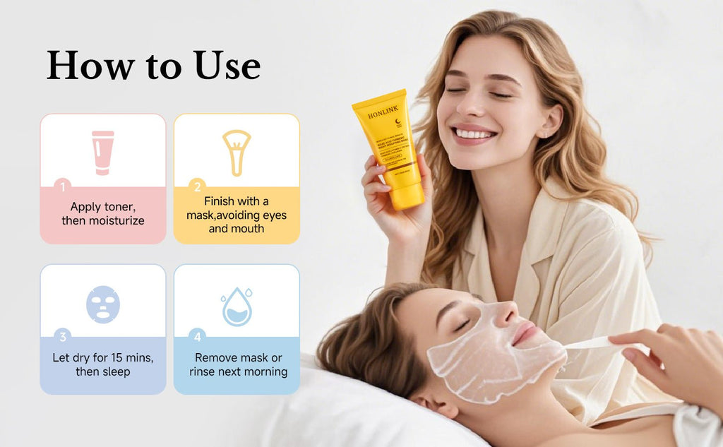 HONLINK Turmeric Overnight Peel off Face - HONLINK