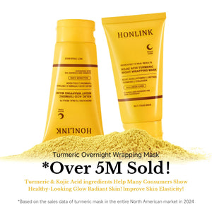 HONLINK Turmeric Overnight Peel off Face - HONLINK