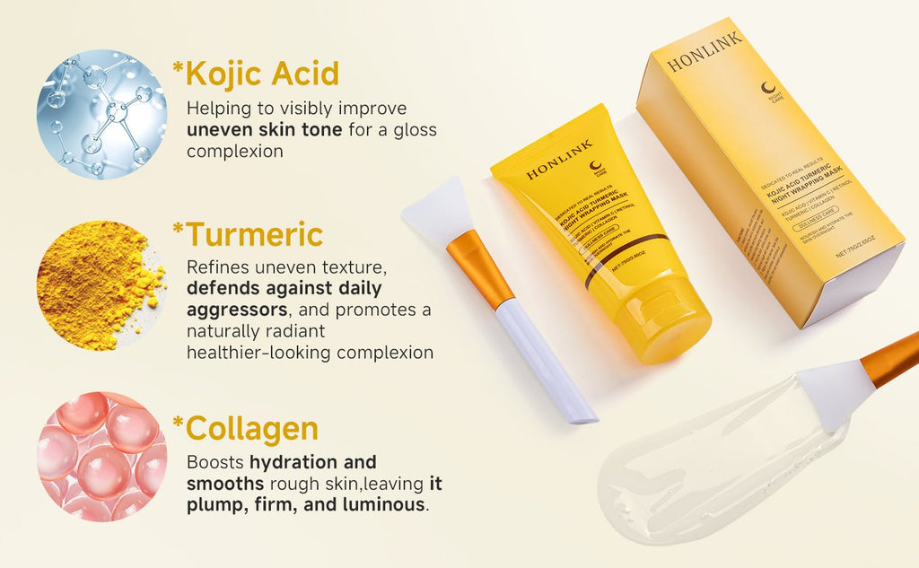 HONLINK Turmeric Overnight Peel off Face - HONLINK